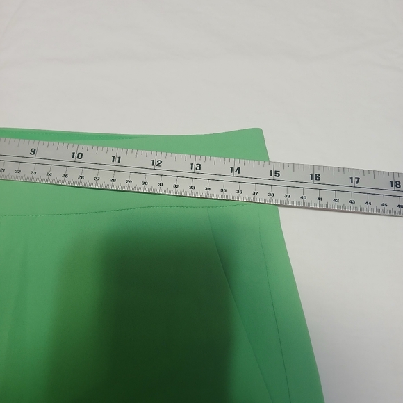 Alice + Olivia Green Wide Leg Pants Size 6 - Picture 7 of 9